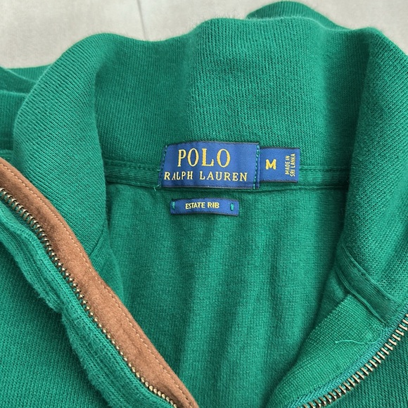 MENS POLO QUARTER ZIP - Picture 2 of 2